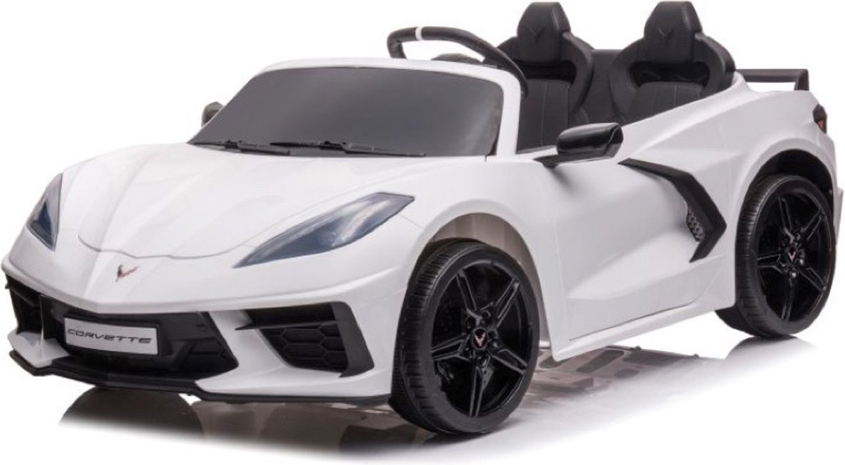 Chevrolet Corvette C8 Kinderauto | 12V Wit